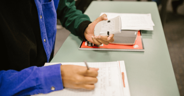 心をノートに書いていく